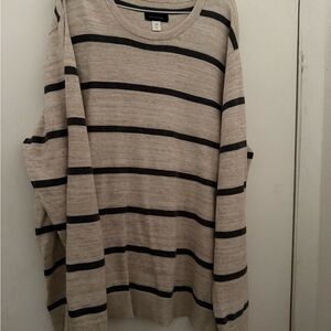 Structure Beige and Black Knitwear